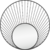 Зеркало декоративное Inspire Palm круг 50 см цвет чёрный
