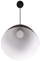 Светильник подвесной 21 Век-свет 2021/1 220-240В черный