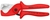 KNIPEX Труборез-ножницы для шлангов и защитных труб ( 25 мм), L-185 мм, блистер, KN-9020185SB