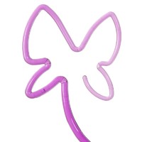 Опора для орхидей 56 см пластик фиолетовый