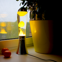 Декоративный светильник Старт «Лава-лампа», цвет жёлтый