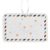 Декоративная подвеска Письмо 10.3x6.6 см цвет разноцветный