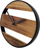 Часы настенные Apeyron ML200-929 ø30 см металл/дерево