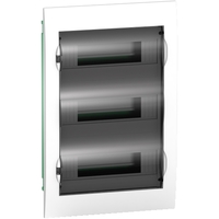 Корпус встраиваемый Easy9, прозрачная дверь, 3ряд/36мод | EZ9E312S2FRU Schneider Electric