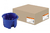 Коробка установочная 65х45 синняя с саморезами | SQ1402-1128 TDM ELECTRIC