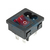 Выключатель клавишный 250 V 6 А (4с) ON-OFF красный с подсветкой и штекером C8 2PIN | 36-2285 REXANT