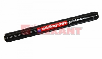 Маркер Edding-791 эмаль 1-2 мм (для печатных плат) чёрный | 09-3991 SDS REXANT купить в Москве по низкой цене