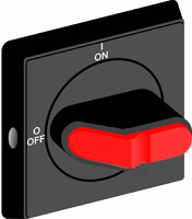 Ручка управления OHBS2PJ (черная) для рубильников дверного монтажа OT16..40FT | 1SCA105231R1001 ABB