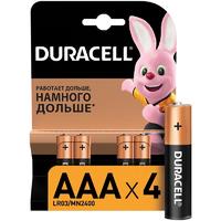 Батарейка Щелочнная (Алкалиновая) (AAA) LR03-4BL BASIC CN | Б0026813 81550795 Duracell