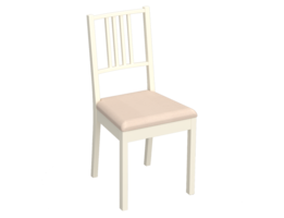 Сиденье для стула Марсель Delinia 43.5х40.5x4 см имитация кожи цвет слоновая кость аналоги, замены