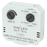 Встраиваемый диммер DIM LED Orbis OB200009 цена, купить