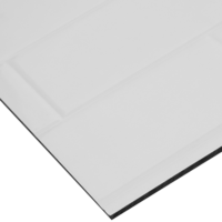 Стеновая панель Компакт брик 240х0.4х60 см HPL-пластик цвет белый