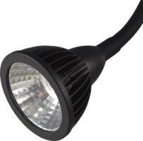 Бра светодиодное Cercare 1x7 Вт, металл/пластик, цвет чёрный Arte Lamp
