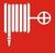 Пиктограмма (Наклейка) Пожарный кран (130х130) для URAN/ANTARES | 2502001090 Световые Технологии