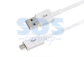 Кабель USB microUSB длинный штекер 1м бел. Rexant 18-4269-20 1 м SDS купить в Москве по низкой цене