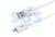 USB кабель microUSB длинный штекер 1 м белый | 18-4269-20 SDS REXANT