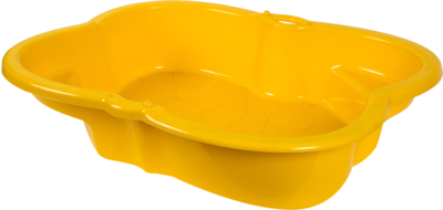 Песочница детская 96х72 см пластик цвет жёлтый ТУБА-ДУБА аналоги, замены