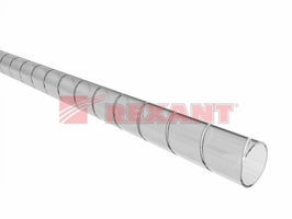 Кабельный спиральный бандаж , диаметр 15 мм, длина 2 м (SWB-15), прозрачный | 07-7015 REXANT SWB-15 купить в Москве по низкой цене