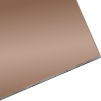Плитка зеркальная Mirox 3G шестигранная 30x20 см цвет бронза 6 шт.