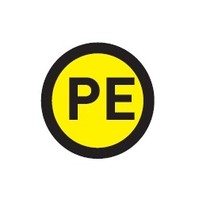 Наклейка PE (1шт) (d20мм) PROxima | an-2-08 EKF