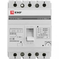 Автоматический выключатель ВА-99 160/40А 3P 35кА EKF PROxima | mccb99-160-40