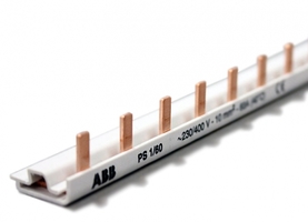 Разводка шинная 1ф PS1/60 (PIN) ABB 2CDL210001R1660 к 60мод.80А комплектная модулей 80A аналоги, замены