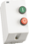 Пускатель магнитный КМИ 18А катушка управления 380В АС IP54 с кнопками П+С РТИ-1321 IEK (ИЭК) KKM16-018-380-00