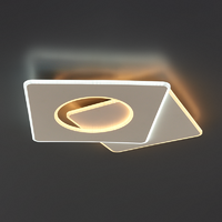 Люстра потолочная светодиодная диммируемая, Ritter BREZZO 52390 1, с д/у, 100 Вт, 40 м², регулируемый белый свет, цвет