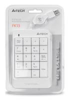 Блок числовой Fstyler FK13 бел. USB slim для ноутбука WHITE A4TECH 1391292 цена, купить