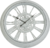 Часы настенные Dream River DMR круглые пластик цвет белый ø50.8 см