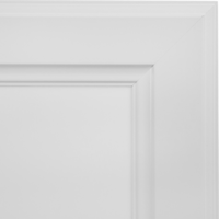 Витрина для шкафа Delinia ID Реш 40х76.8 см МДФ цвет белый