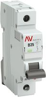 Автоматический выключатель EKF Averes AV-6 1P B25 А 6 кА mcb6-1-25B-av аналоги, замены