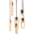 Светильник подвесной Eglo Littleton 6 ламп 25 м² цвет коричневый