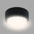 Светильник точечный накладной R75H.B, 3 м², цвет чёрный СВЕТКОМПЛЕКТ