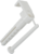 Дюбель-скоба для плоского провода 8.5х45 мм цвет белый пластик 40 шт. ВС-ГРУПП