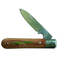 Нож для резки кабеля, с деревянной рукояткой | 200012 Haupa аналоги, замены