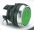 Головка с пружинным возвратом 22,3 - Osmoz для комплектации подсветкой потайным толкателем- зеленый | 024002 Legrand