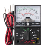 Мультиметр аналоговый YX-1000A | 5000537 ФАZА (ФАЗА) купить в Москве по низкой цене
