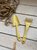 Набор садовых инструментов In garden 2 предмета: лопатка и грабельки желтый