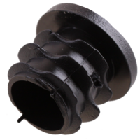 Заглушка для трубы D15 пластик, цвет черный аналоги, замены
