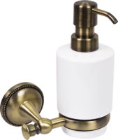 Дозатор подвесной для жидкого мыла Alfa, цвет антик GRAMPUS