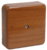 Коробка распределительная КМ41216-05 для о/п 79х79х29 мм дуб (6 клемм 6мм2) | UKO10-075-075-028-K24 IEK (ИЭК)