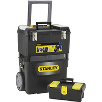 Ящик для инструмента Stanley IML Mobile Work Center 2 in 1 черно-серый металлопластмассовый 47.3х62.7х30.2 см 1-93-968