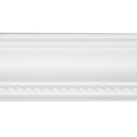 Плинтус потолочный полистирол C103/80 белый 55x55x2000 мм аналоги, замены