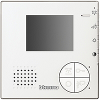 Панель видеодомофона абонентская Classe100V12B, двухпроводная, цветной LCD-дисплей 3.5'', hands-free, цвет белый Legrand 344502 BTC аналоги, замены