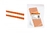 Маркер наборный - символ &quot;3&quot; оранжевый 1,5 мм2 (150 шт.) | SQ0534-0004 TDM ELECTRIC