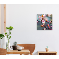 Картина на стекле 30х30 см «Японская вишня»