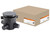 Коробка установочная с/п D70х72мм, 4 ввода, черная, для заливки в бетон, IP44 | SQ1402-9502 TDM ELECTRIC