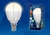 Лампа светодиодная LED-G45 7W/WW/E14/FR PLP01WH форма &quot;шар&quot; мат. серия &quot;ЯРКАЯ&quot; свет теплый бел. 3000К упак. картон Uniel UL-00002419