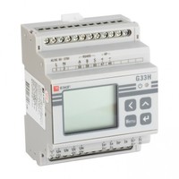 Многофункциональный измерительный прибор G33H с жидкокристалическим дисплеем на DIN-рейку | sm-g33h EKF PROxima цена, купить